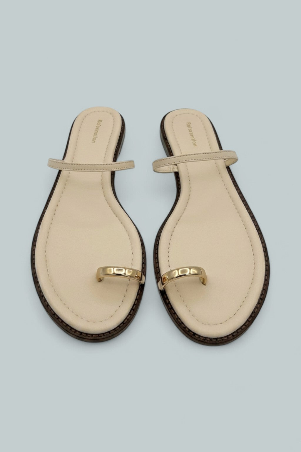 Cassandra Sandals - Almond Leather