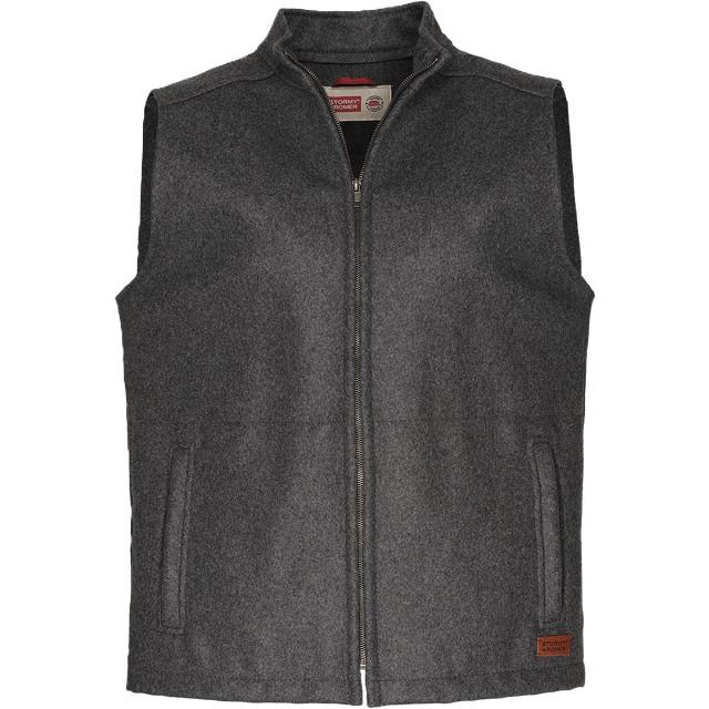 Ironwood Wool Vest - Charcoal