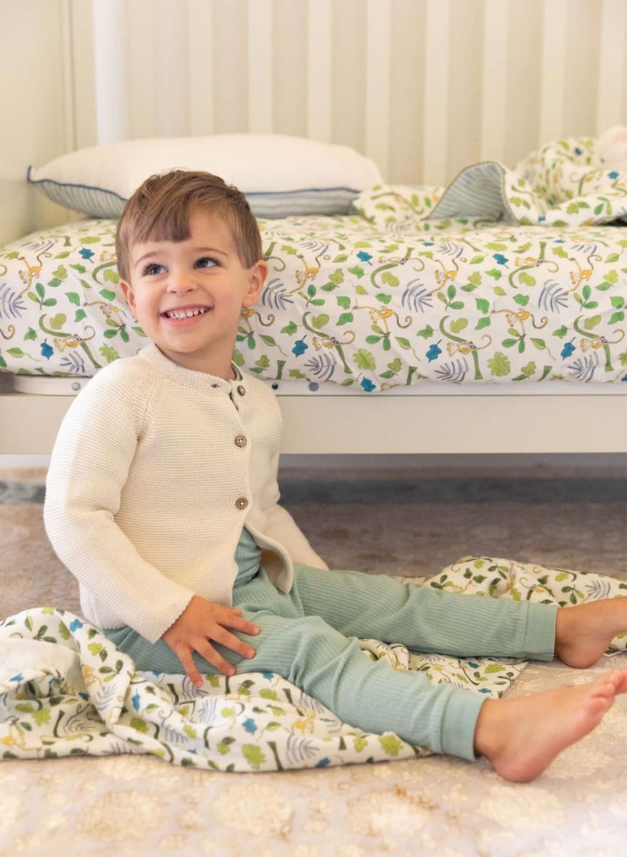 Crib Sheet - Happy Monkey