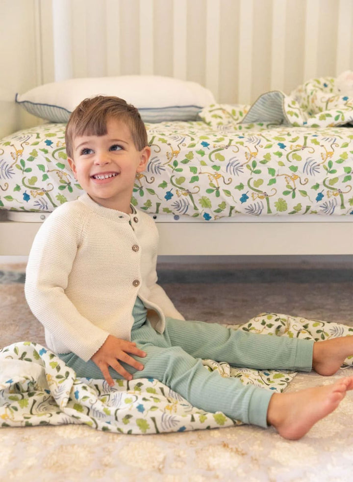 Crib Sheet - Happy Monkey