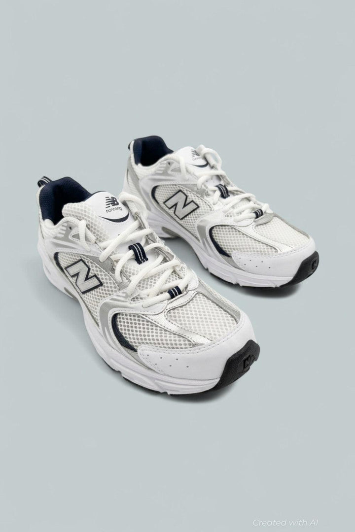530 Sneakers - White/Blue - 9 - Sneaker