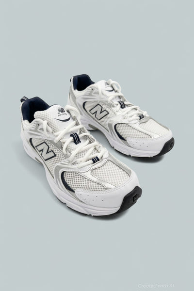 530 Sneakers - White/Blue - 9 - Sneaker