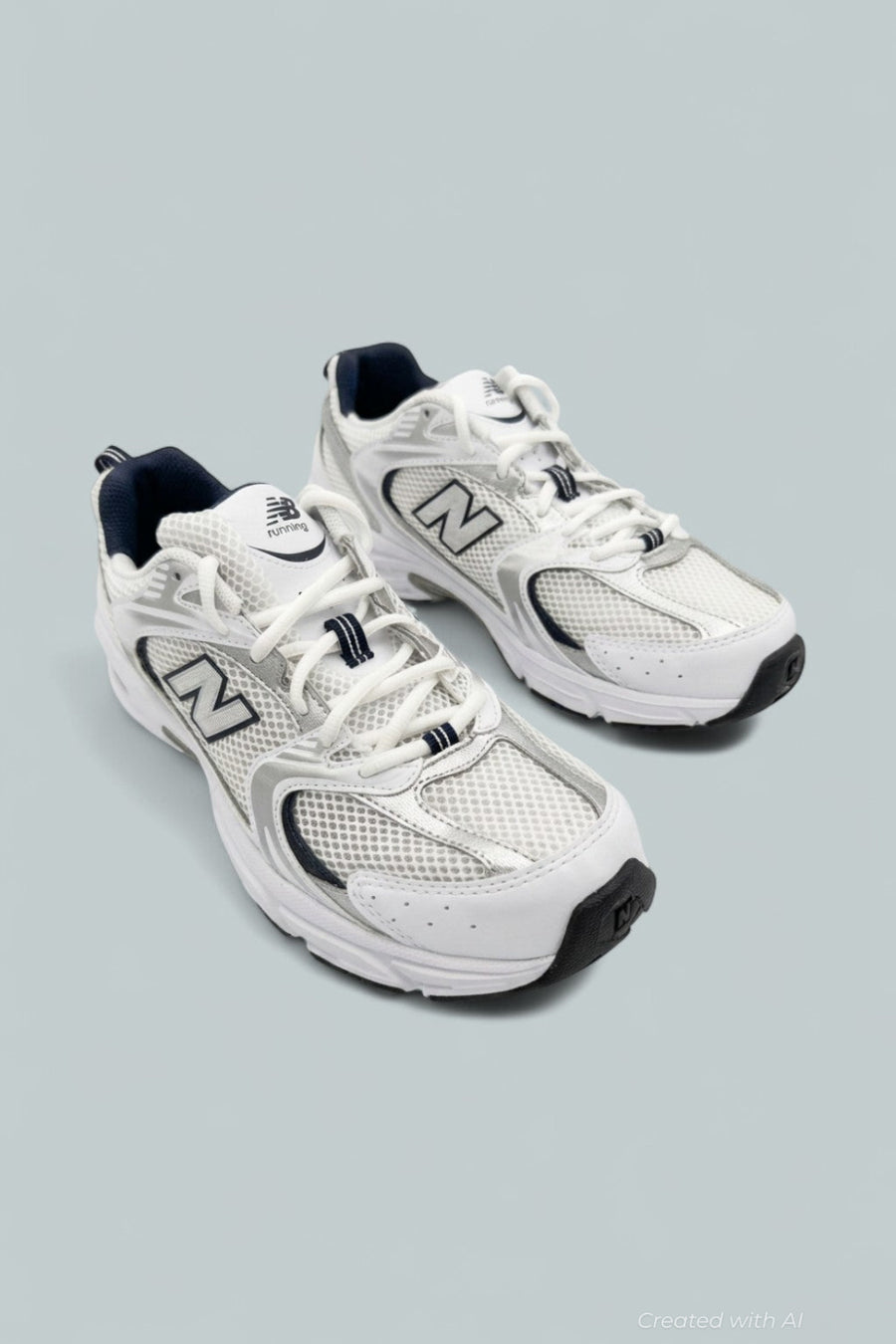 530 Sneakers - White/Blue - 9 - Sneaker