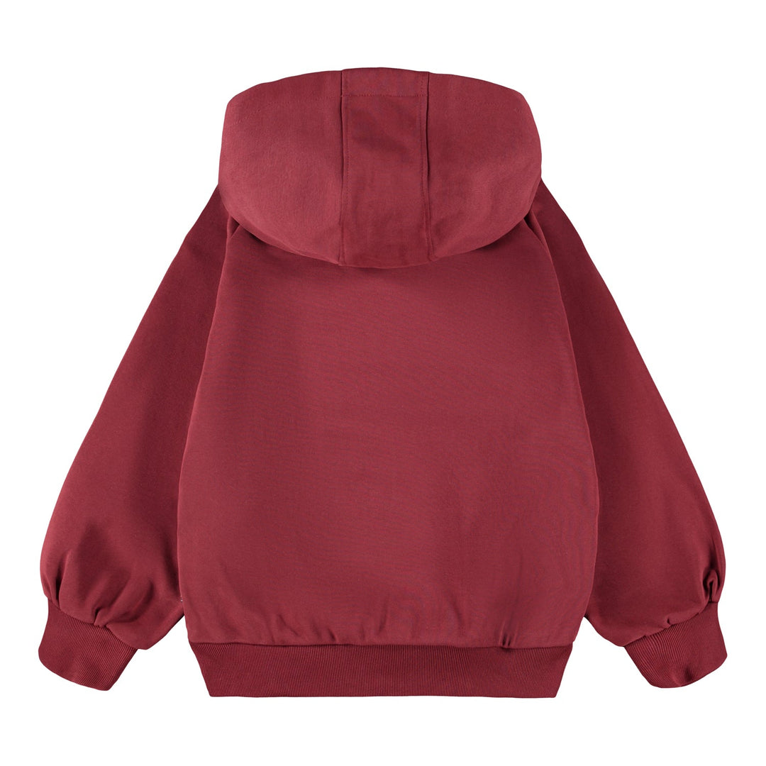 Mic Hoodies - Dark Red