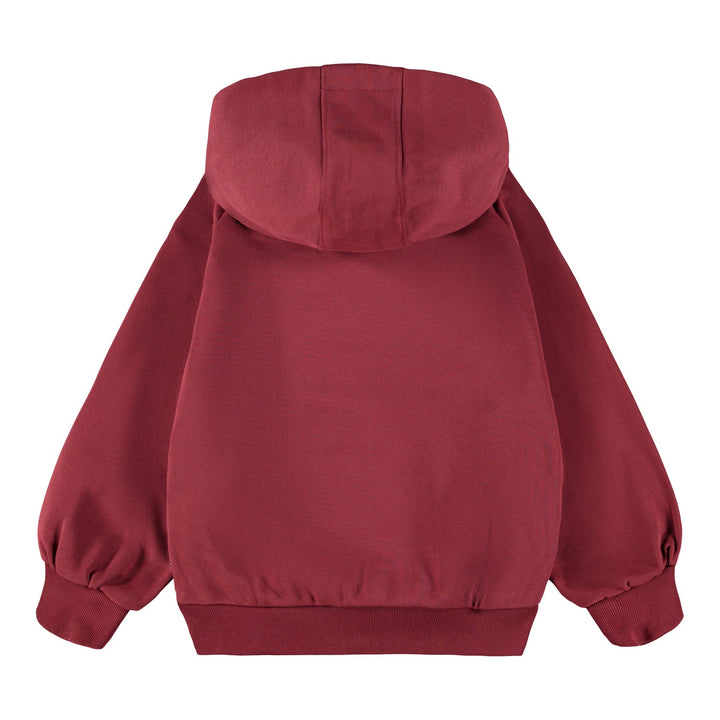 Mic Hoodies - Dark Red