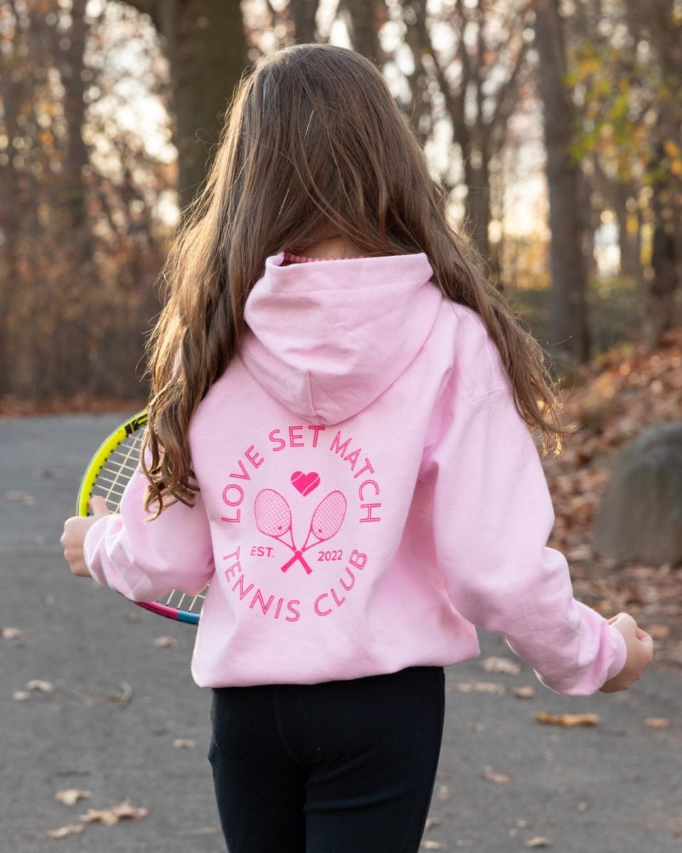 Girls Club Love Hoodie - Pink