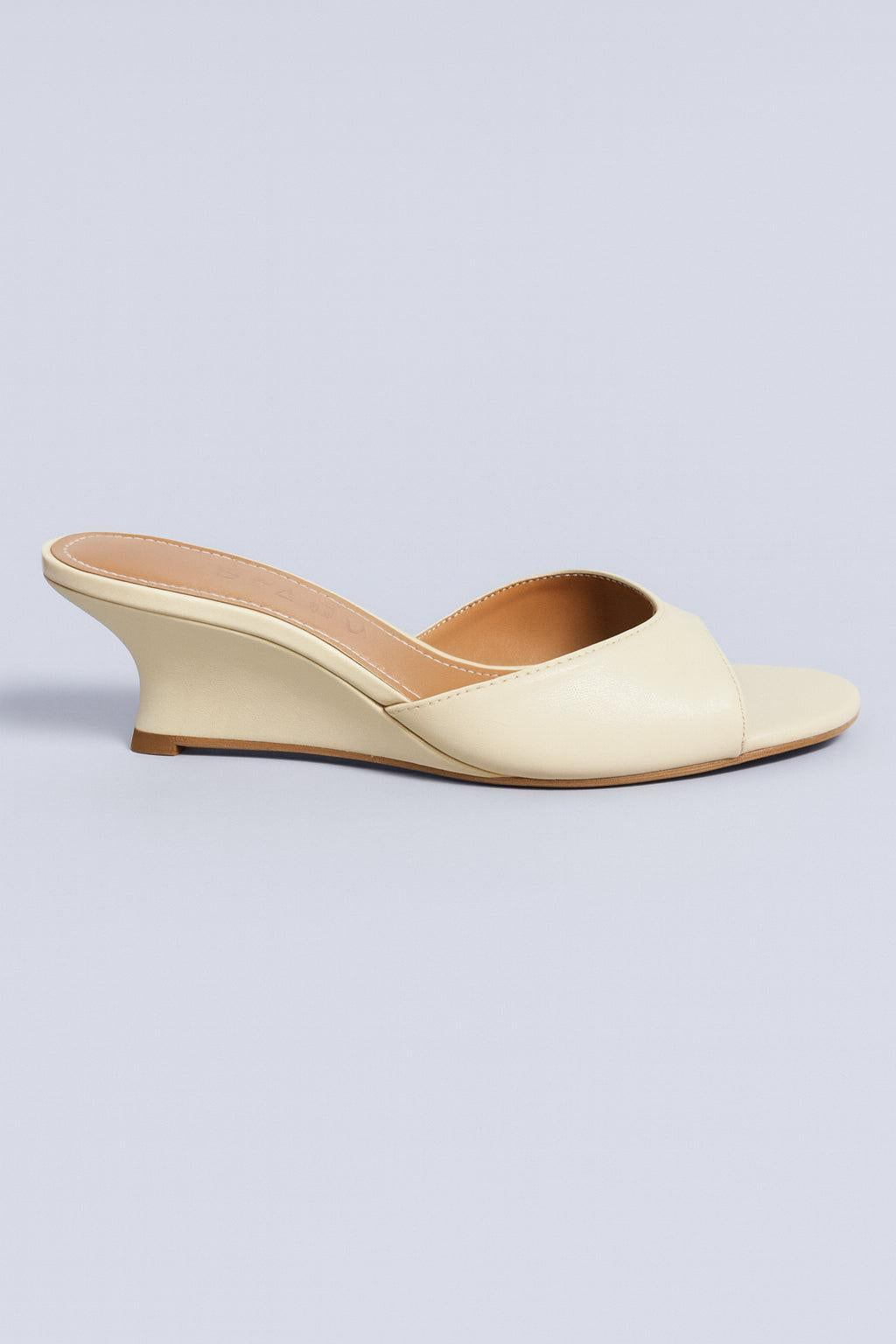 Women's Brigitte Wedge Sandals - Cream