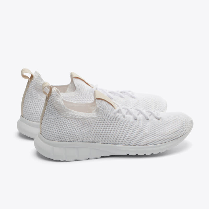 Women's Athleisure Eco Knit Sneaker - White