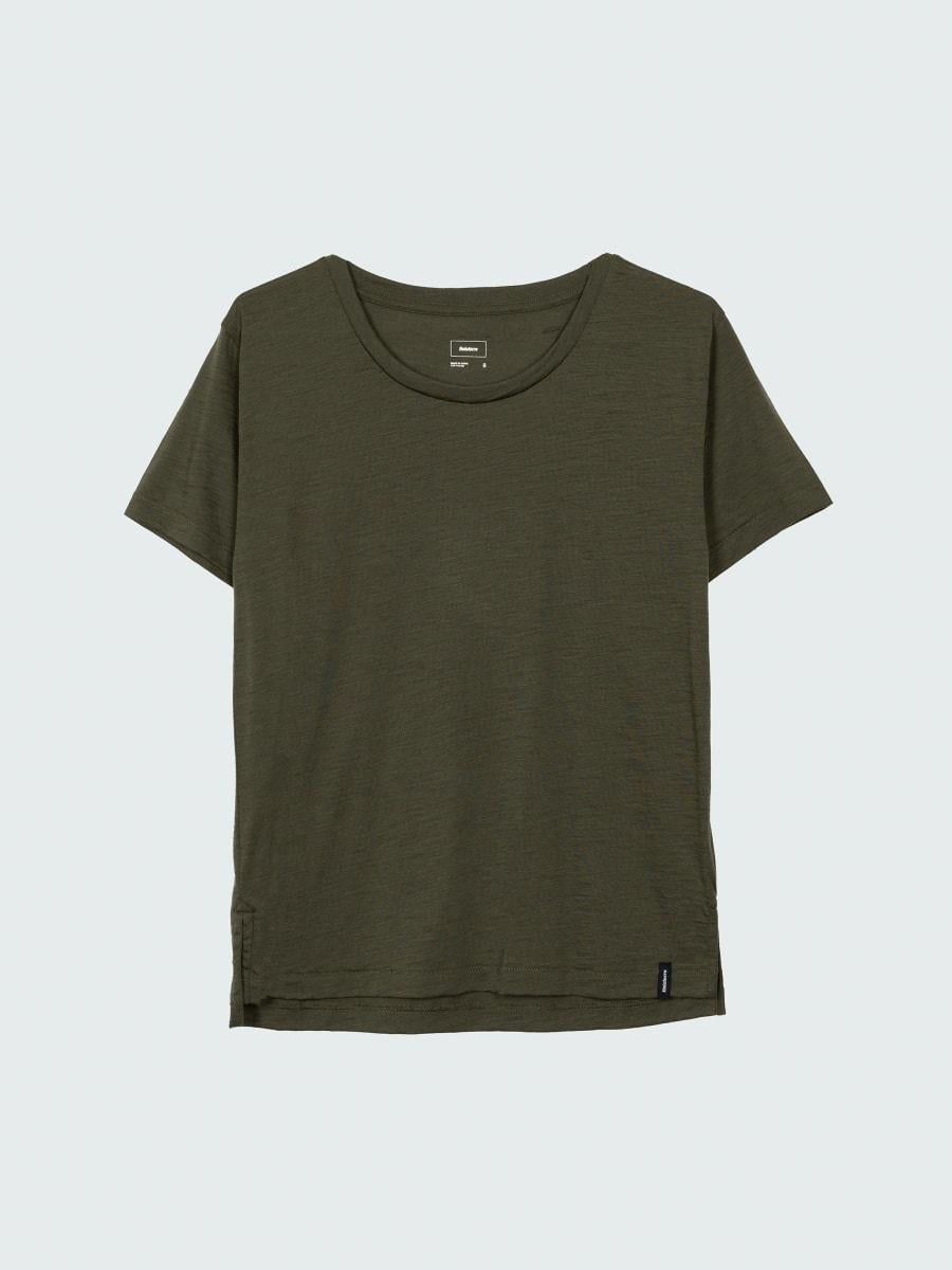 Women's Seeker Merino Scoop Neck T-Shirt - Olive