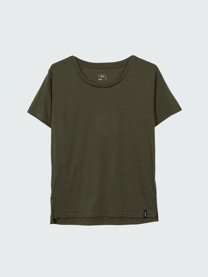 Women's Seeker Merino Scoop Neck T-Shirt - Olive