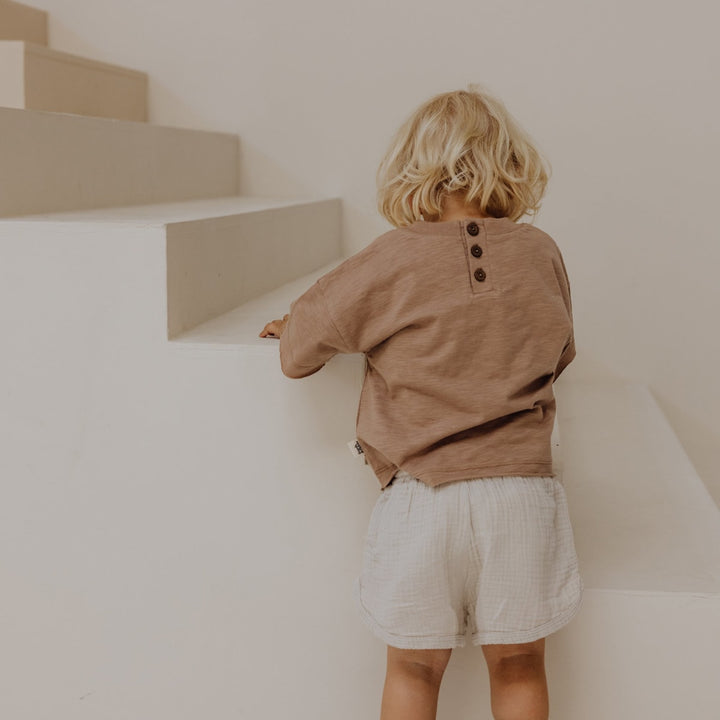 Gauze Shorts - Stone