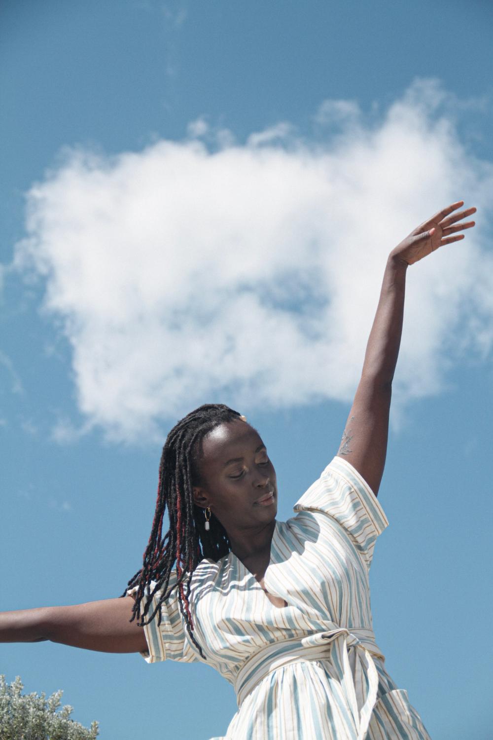 Maï Wrap Dress - Isle