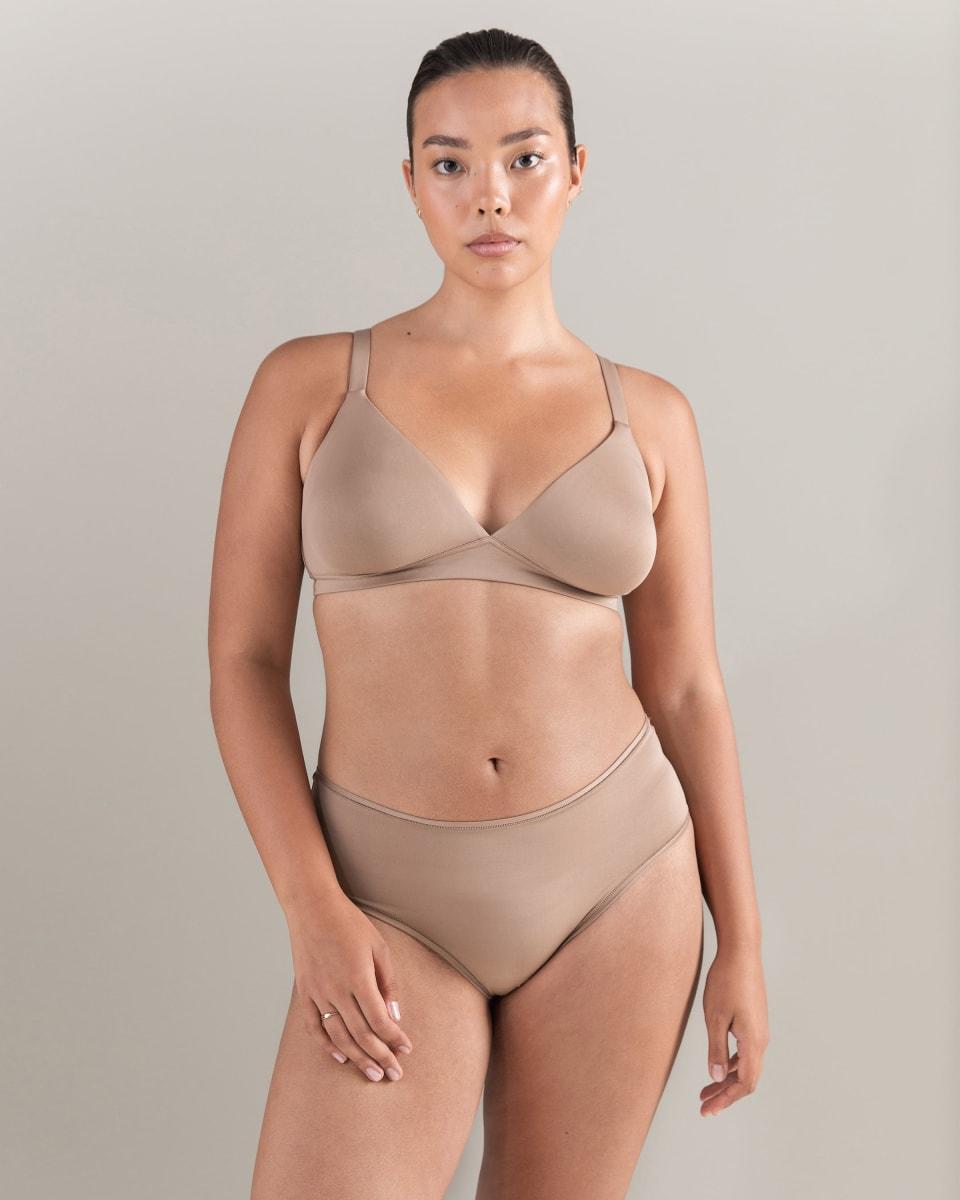 The Easy Does It Bralette Second Skin - Bare 03