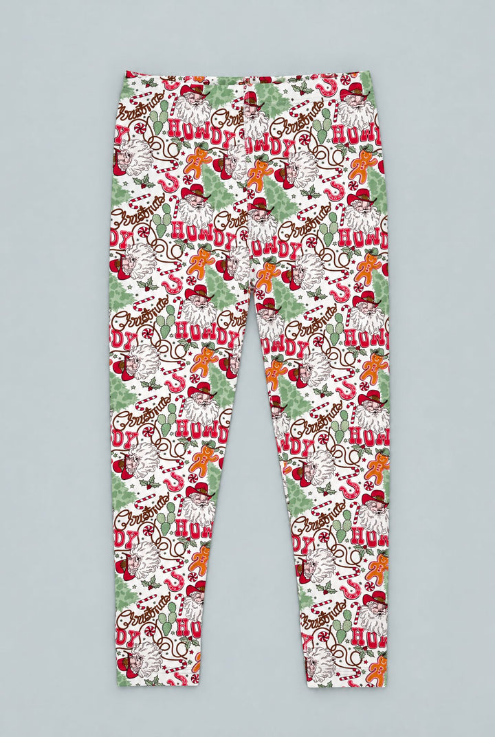 Big Kid Pajama - Howdy Santa