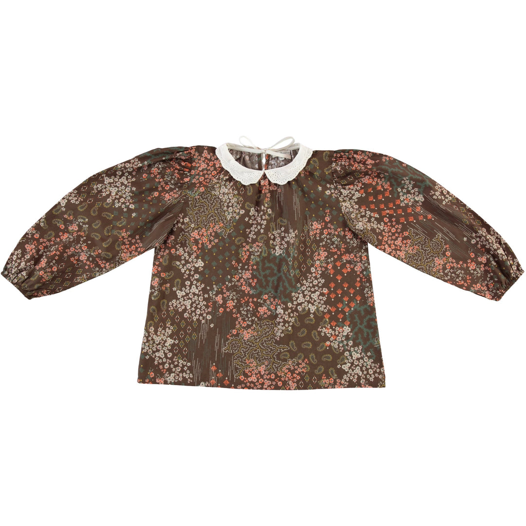 Darja Blouse - Ditsy Floral Patchwork
