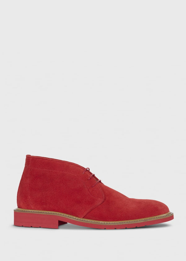 Domenico Chukka Boot - Red - Boots