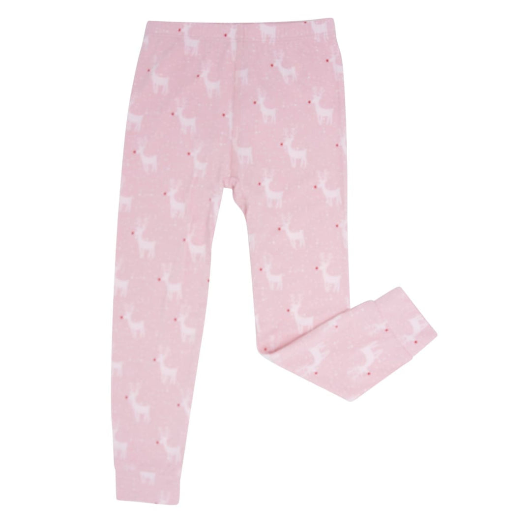 Big Kid Pajama - Rudolph Pink