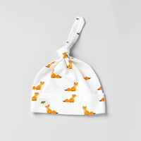 Top Knot Cap - Fox Tails