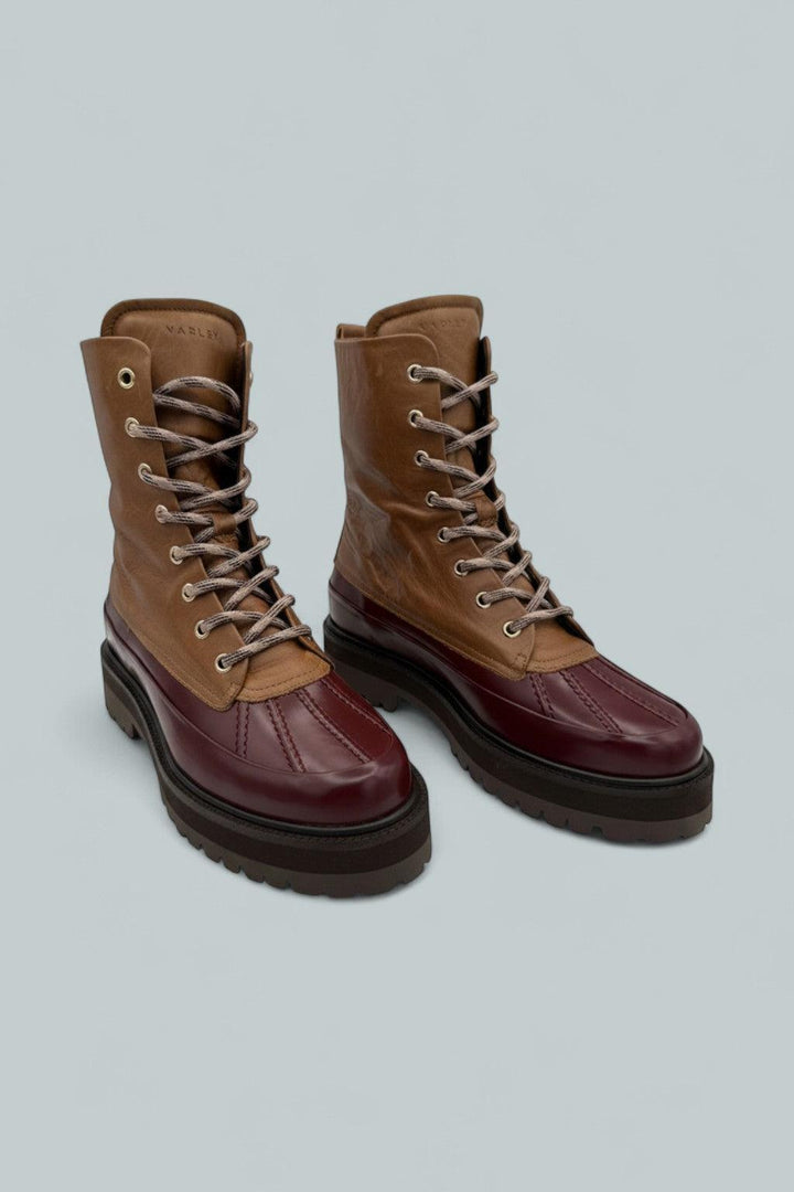Silo Winter Boot - Bordo/Camel