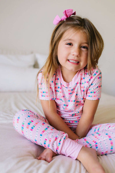 2 Piece Short Sleeve Bamboo Pajama - Besties