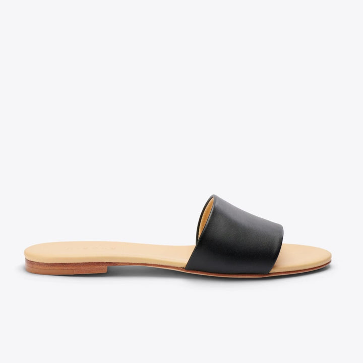 Isla Woven Slide Sandal - Black - FINAL SALE