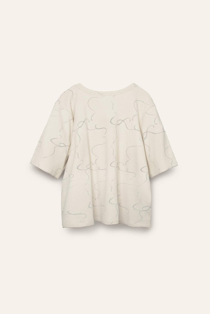 Women's Organic Pima Cotton Lounge Tee - Breeze