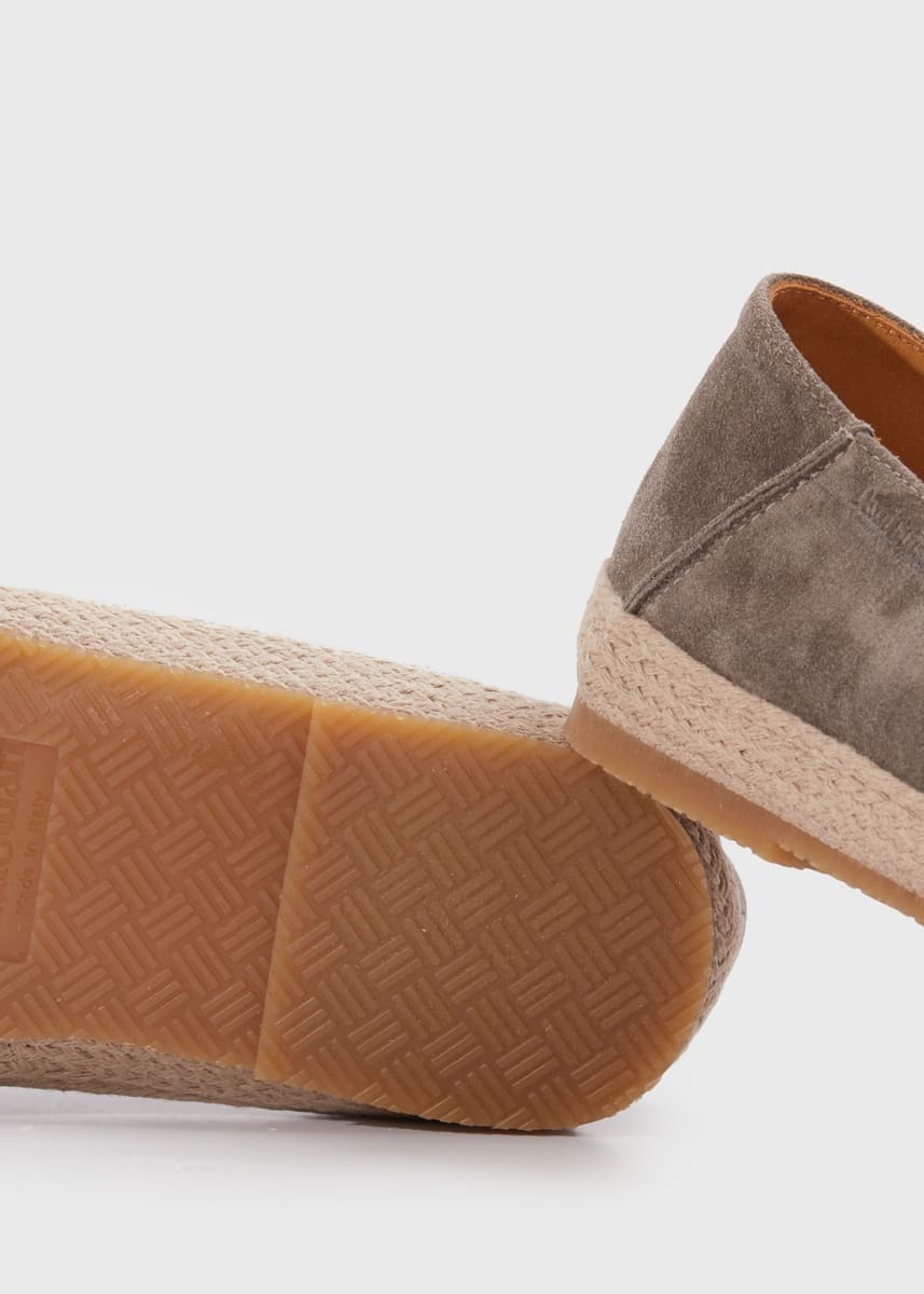 St. Croix Suede Espadrille - Khaki