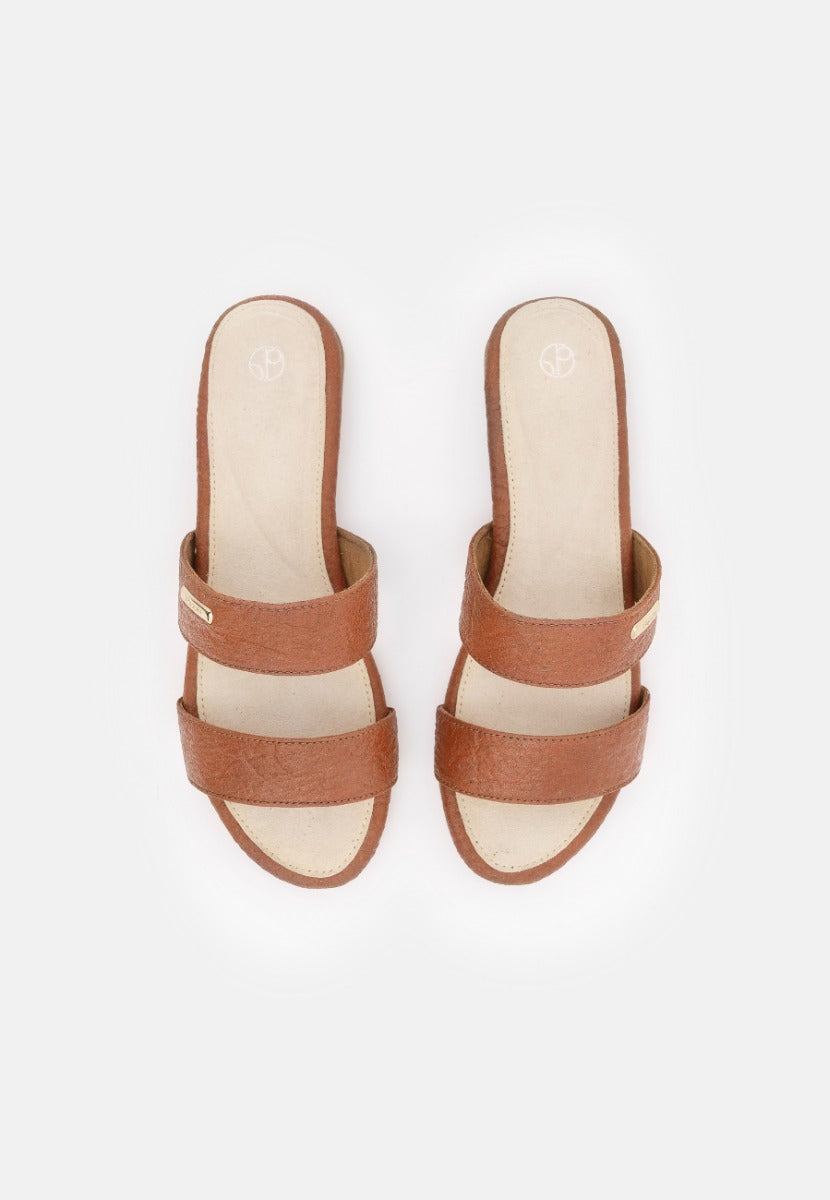 Capri Sandals - Canela Brown