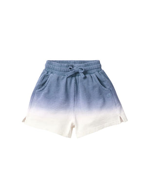 Ombre Sweatshort - Blue