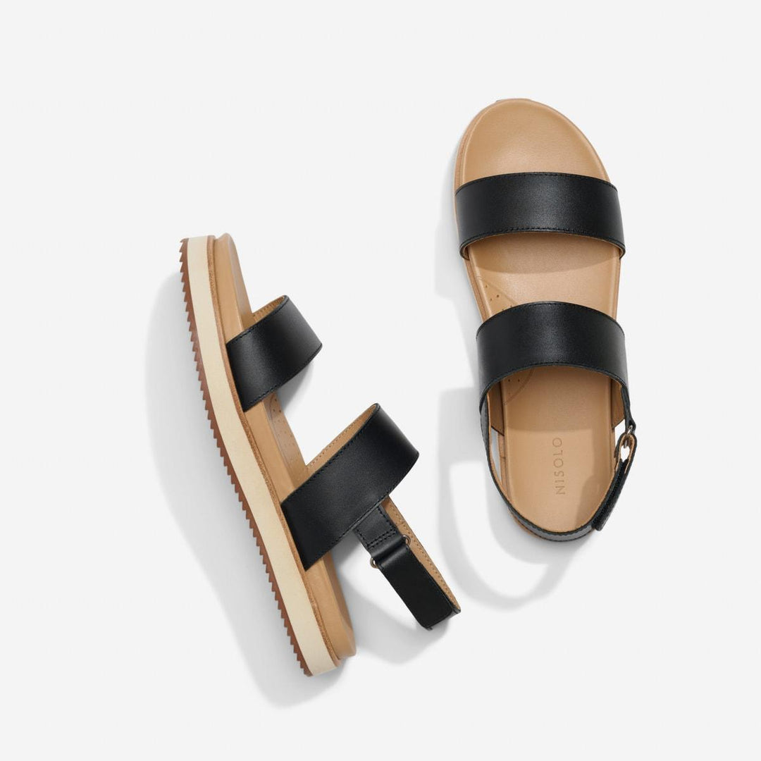 Go-To Flatform Sandal 1.0 - Black - FINAL SALE