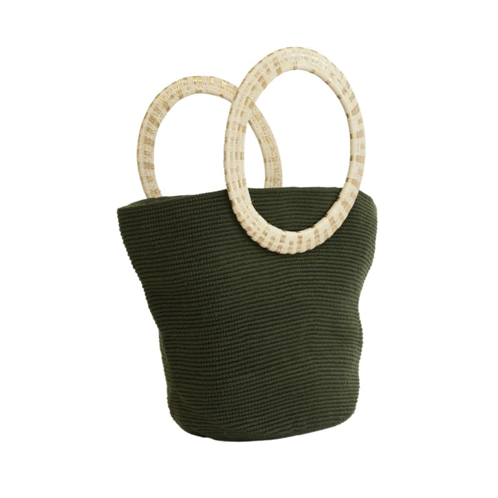 Olive Werregue Tote - Green