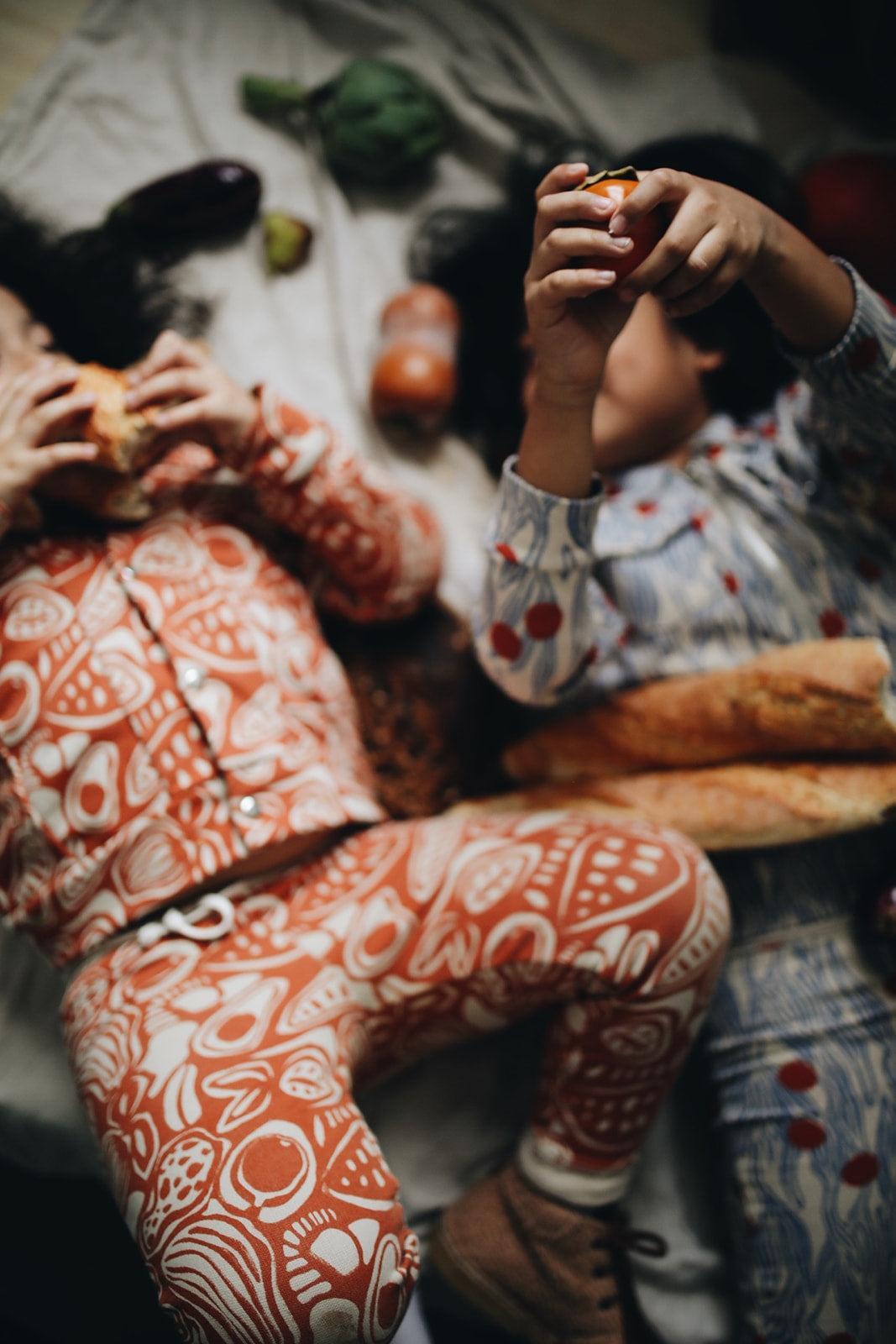 Organic Pima Cotton Kids Sweatpants - Harvest