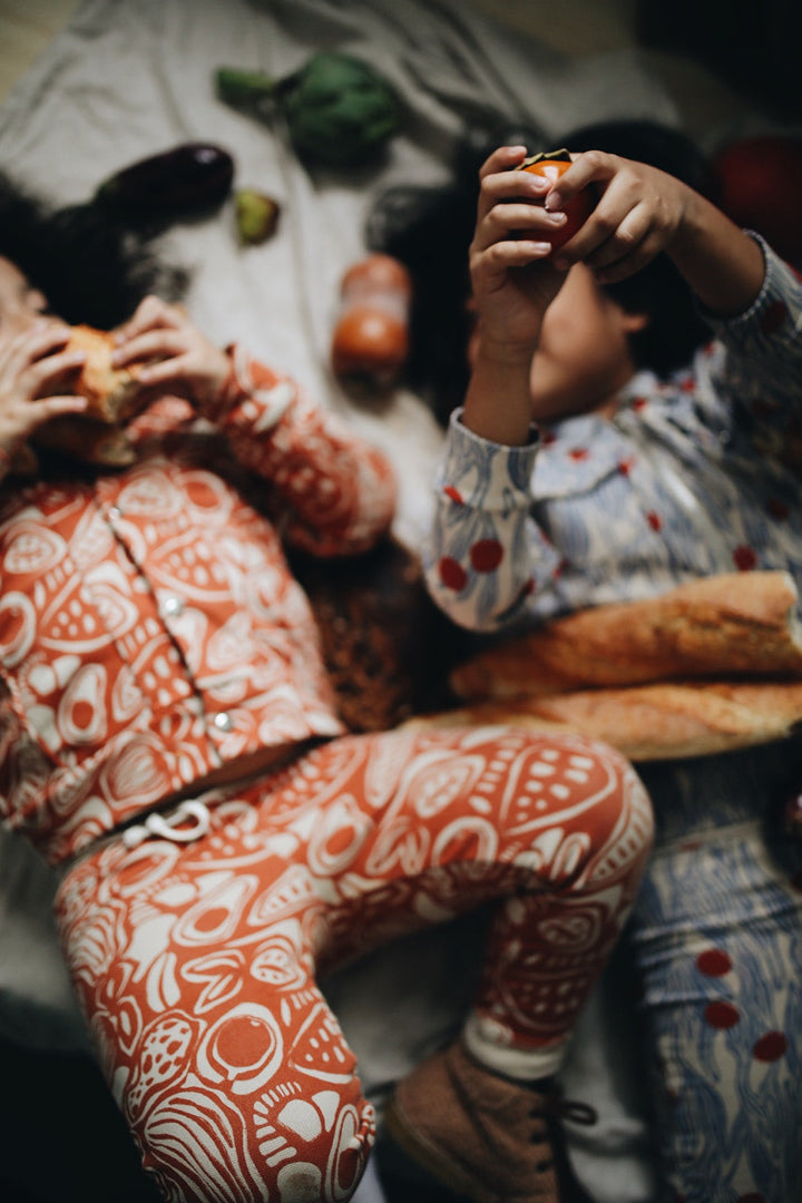 Organic Pima Cotton Kids Sweatpants - Harvest