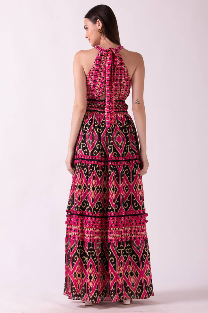 Larsya Maxi Dress - Black