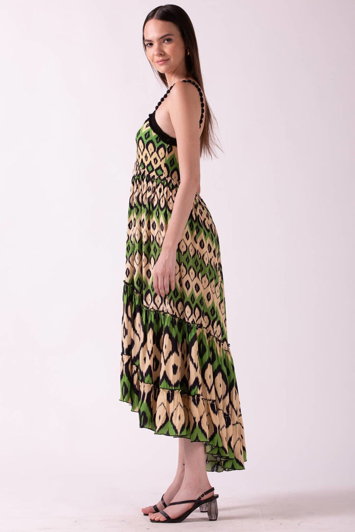 Acacia Maxi Dress - Green