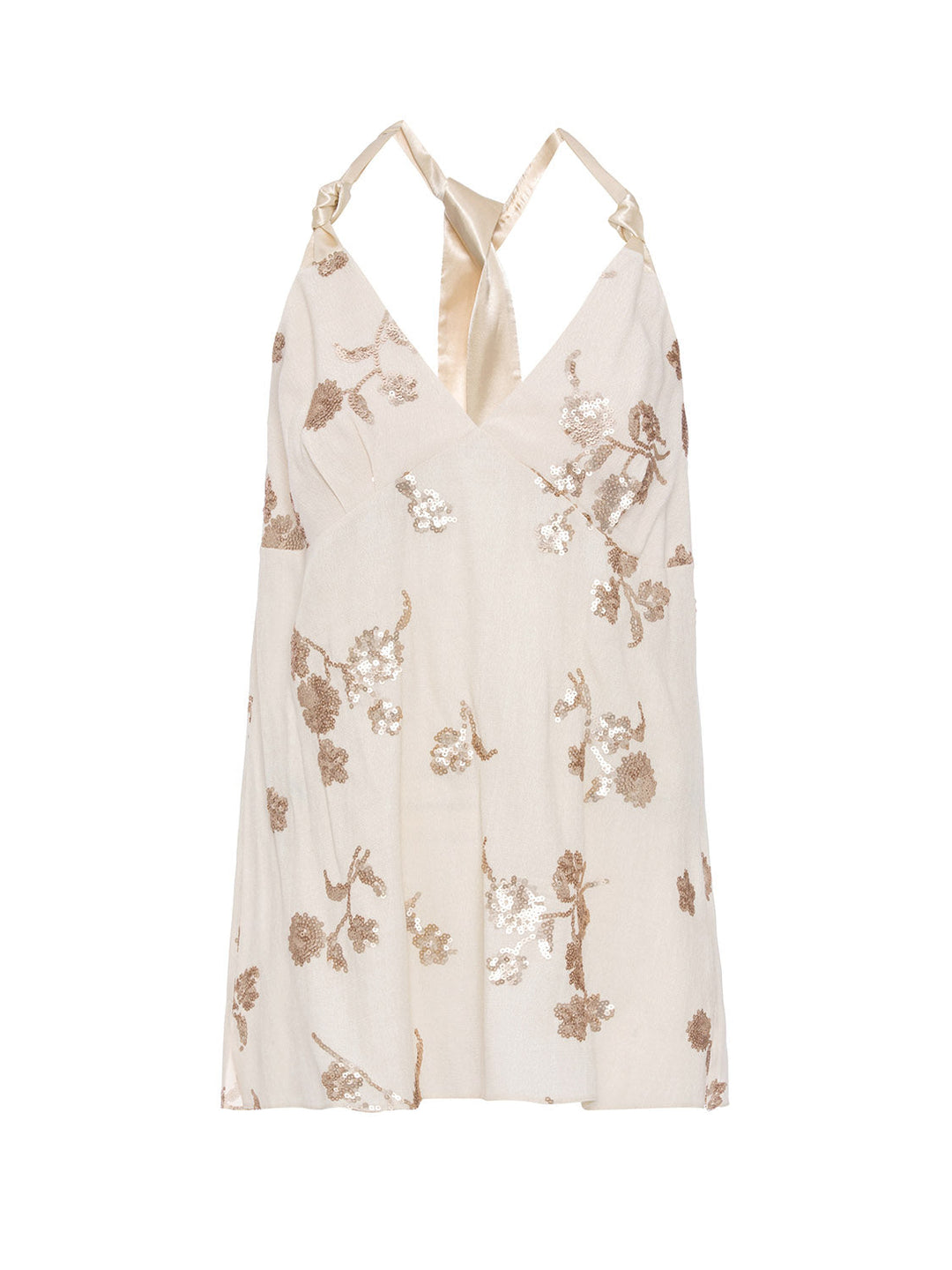 Embroidered Top - Ecru