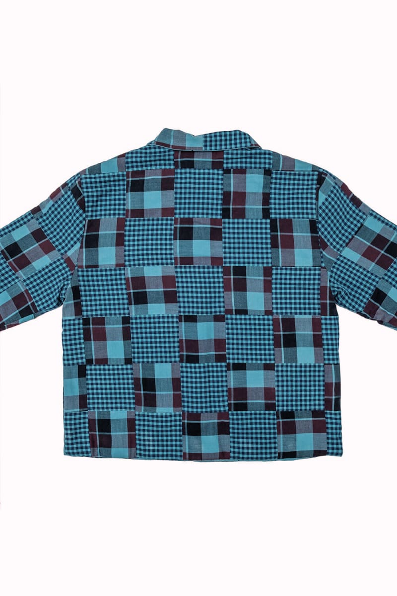 Emerald Patchwork Children's Worker Jacket
