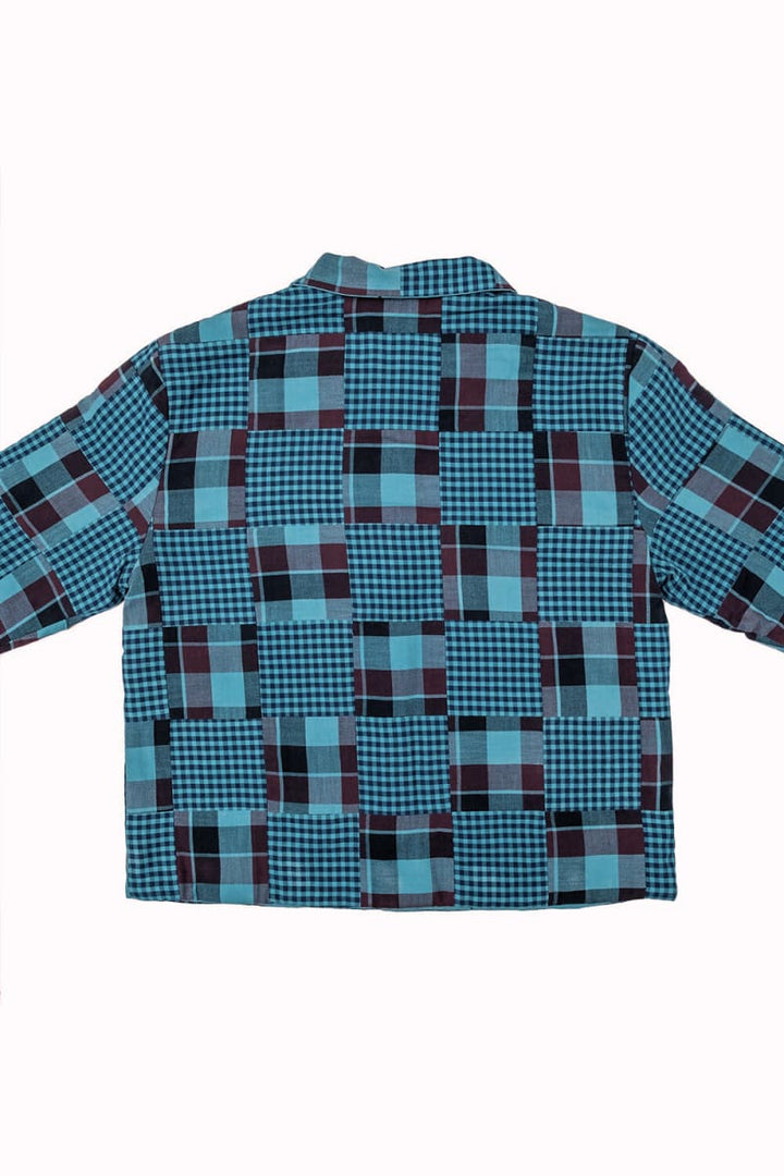 Emerald Patchwork Children's Worker Jacket