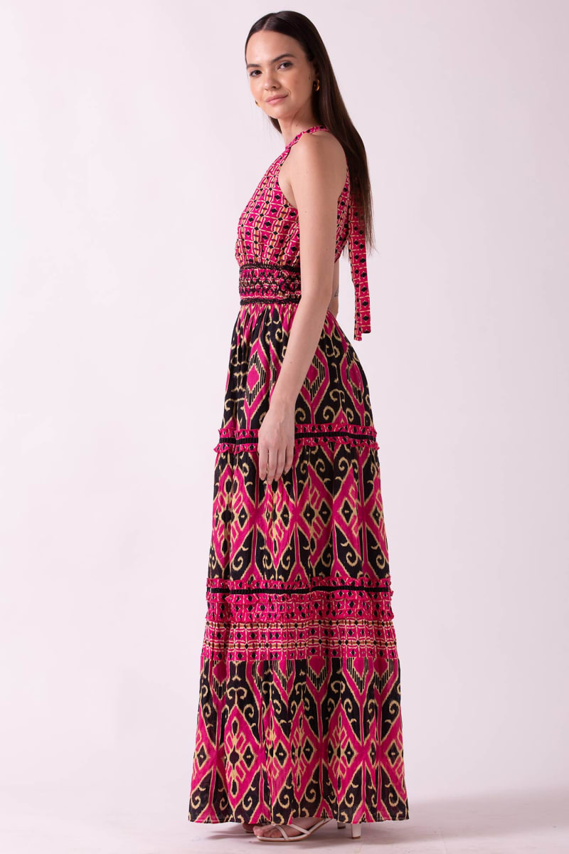 Larsya Maxi Dress - Black