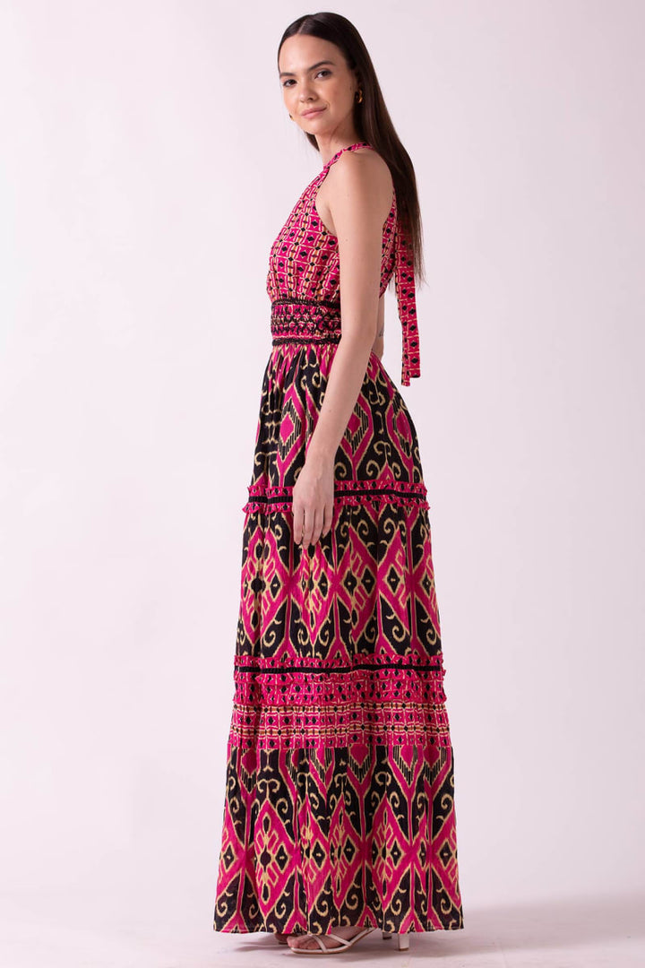 Larsya Maxi Dress - Black