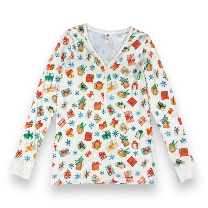 Women's Jogger & Henley Pajama Set - Holiday Gifts