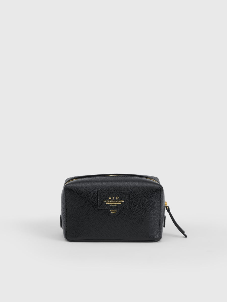 Capanne Grained Calf - Black/Contrast Stitch
