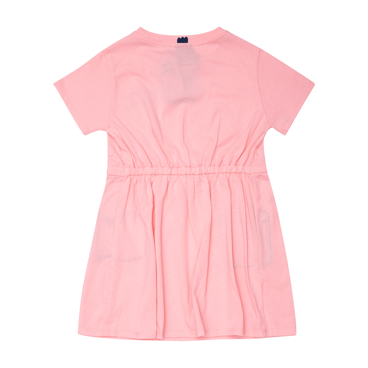 Rose Pink Patch Dress - Rose Pink