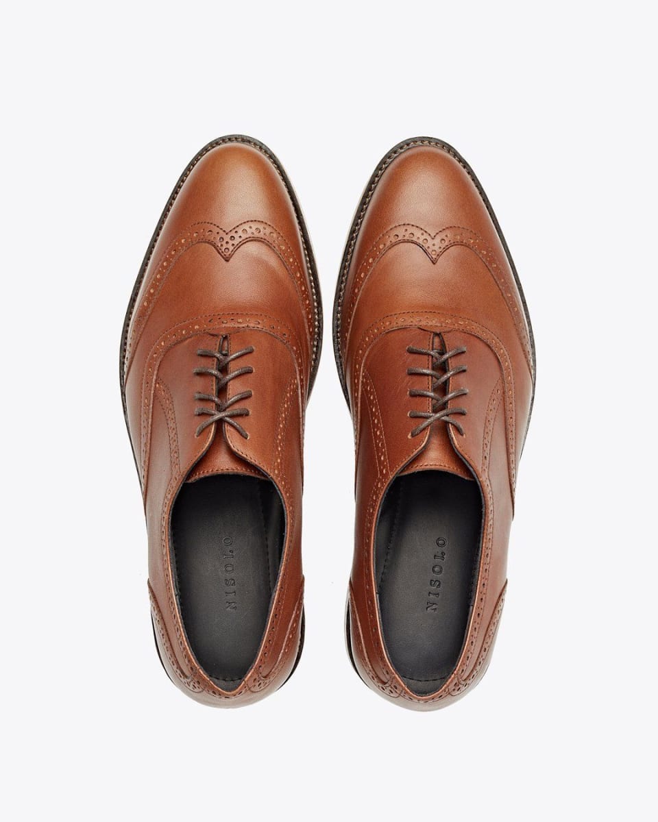 Taylor Wingtip - Saddle Brown
