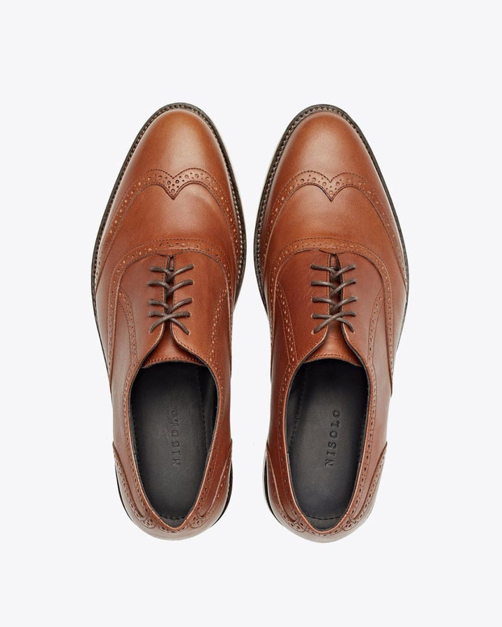 Taylor Wingtip - Saddle Brown
