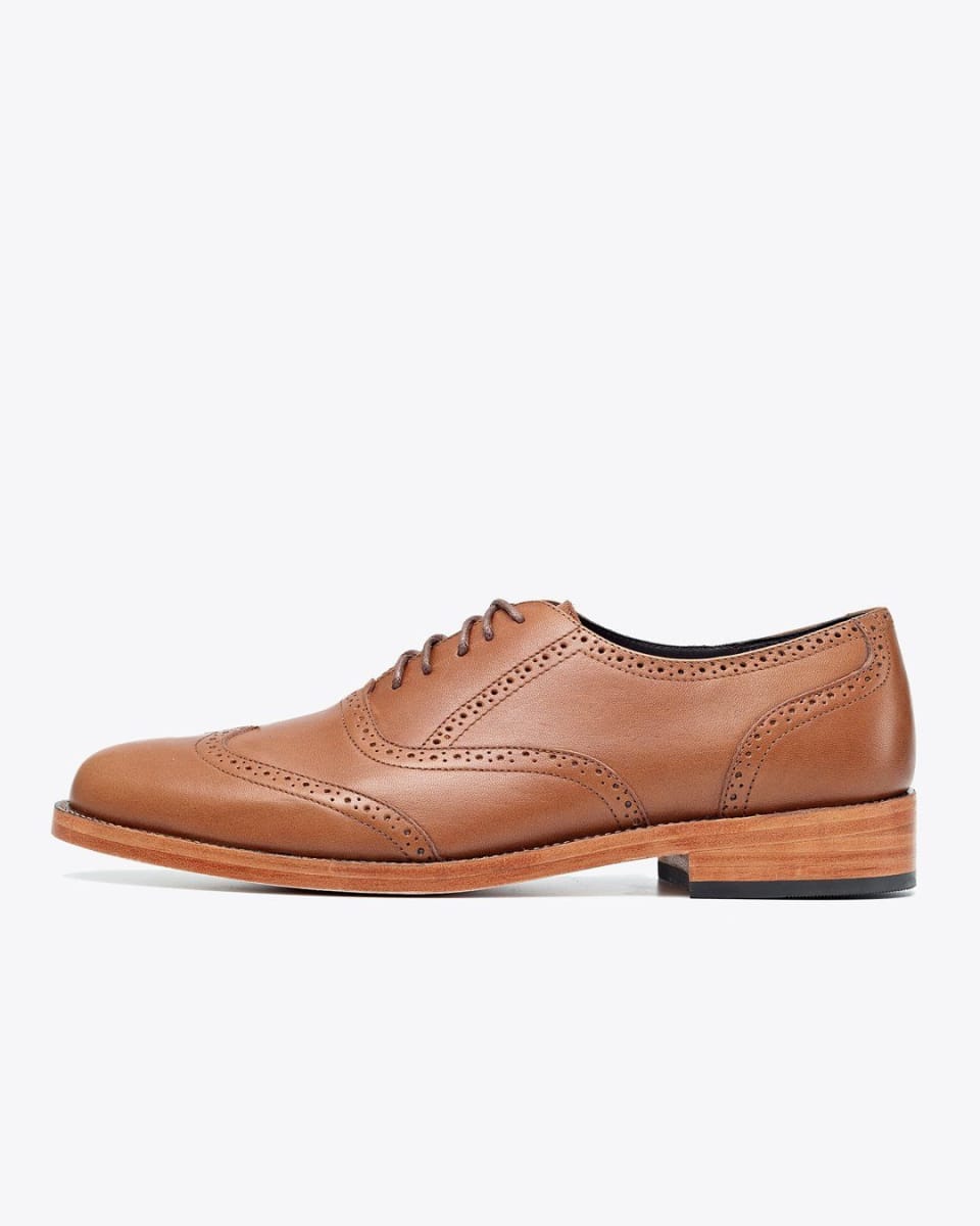 Taylor Wingtip - Saddle Brown