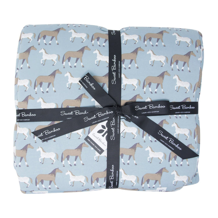 Quilted Blanket - Ponies Please