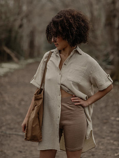 The Biker Shorts Women's - Mushroom