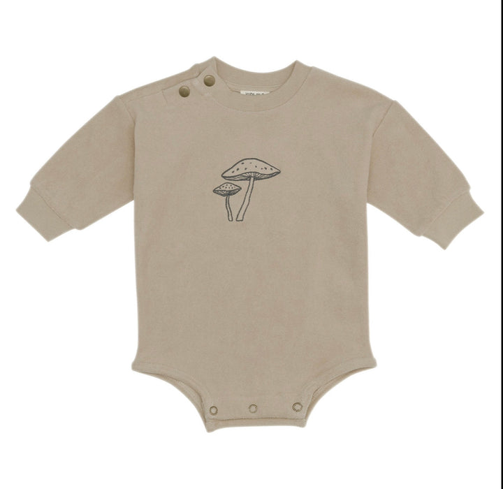 Organic Terry Mushroom Bodysuit