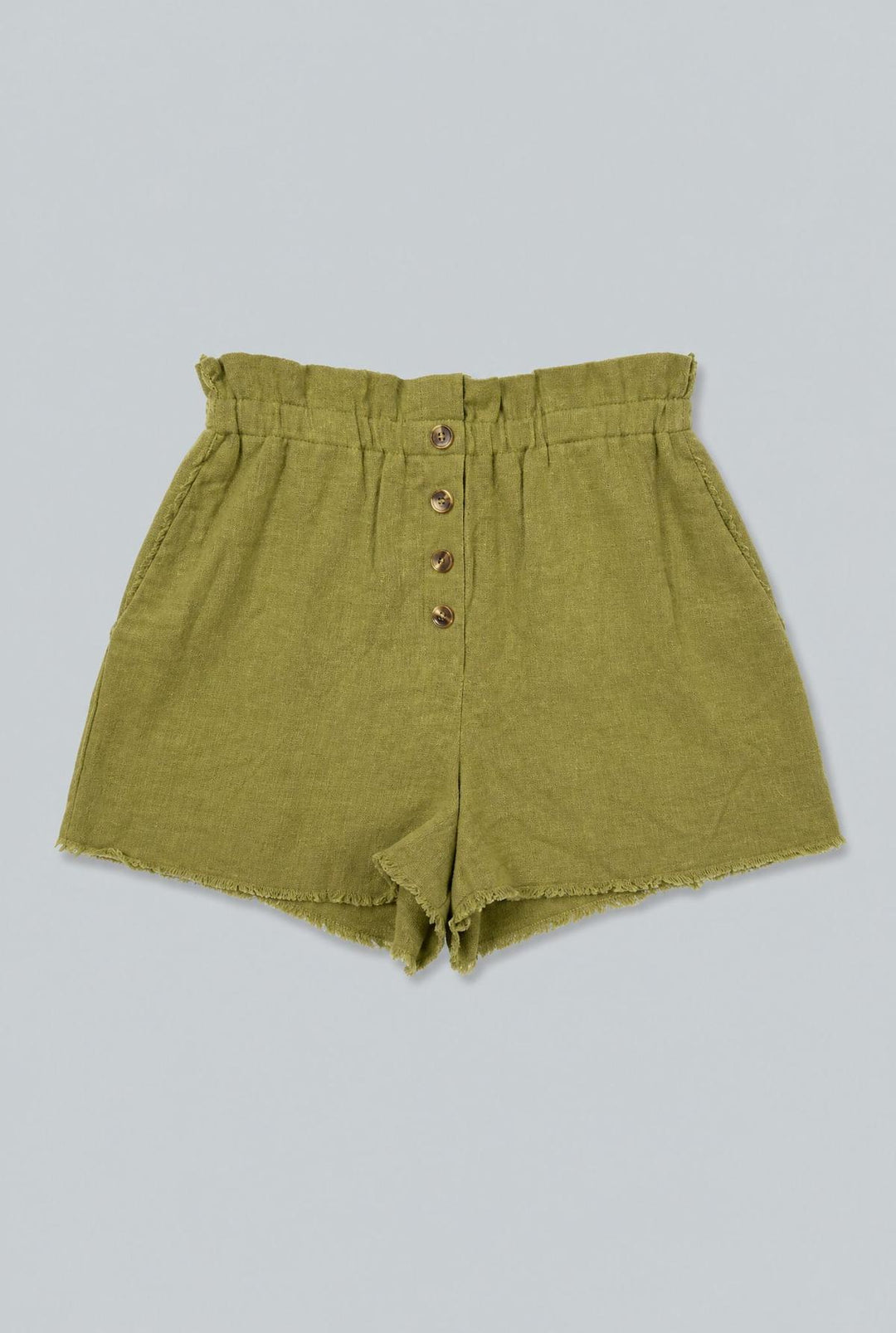 Ryan Paperbag Shorts - Green